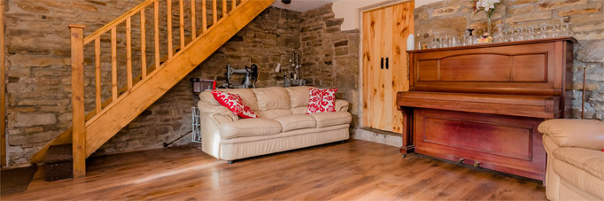 A warm, dry cellar conversion could give you a whole extra floor of living space Photo of a cellar conversion